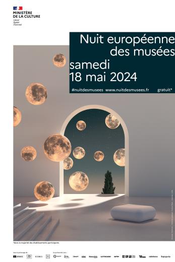 Affiche de la Nuit des musées 2024