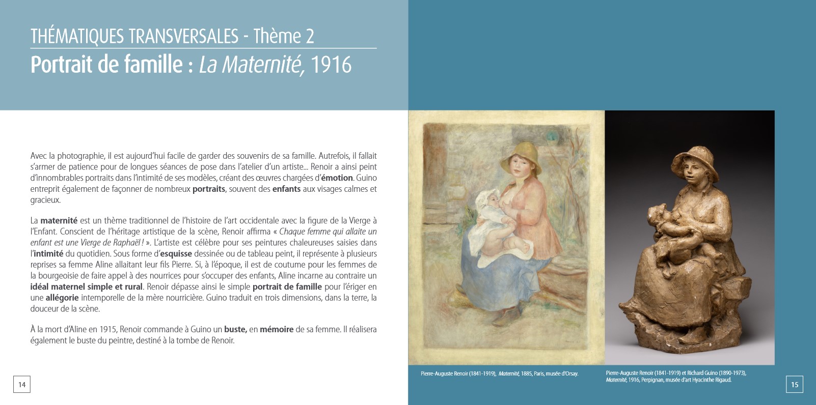 Dossier pédagogique Guino-Renoir, la couleur de la sculpture