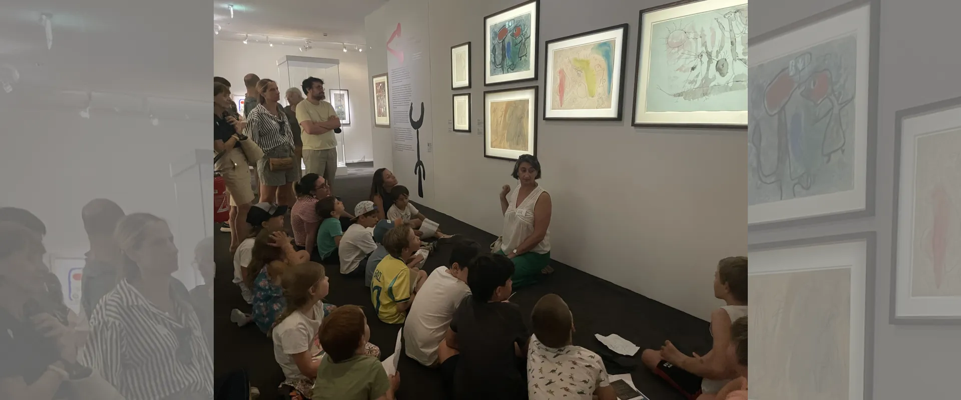 Visite guidée famille de l'exposition Joan Miró. Majorque, l'atelier des rêves