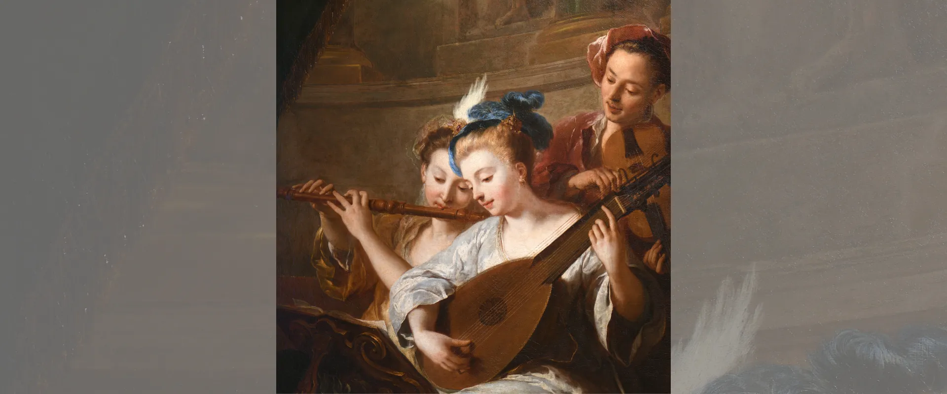 L'accord parfait, Jean-François de Troy, musée d'art Hyacinthe Rigaud