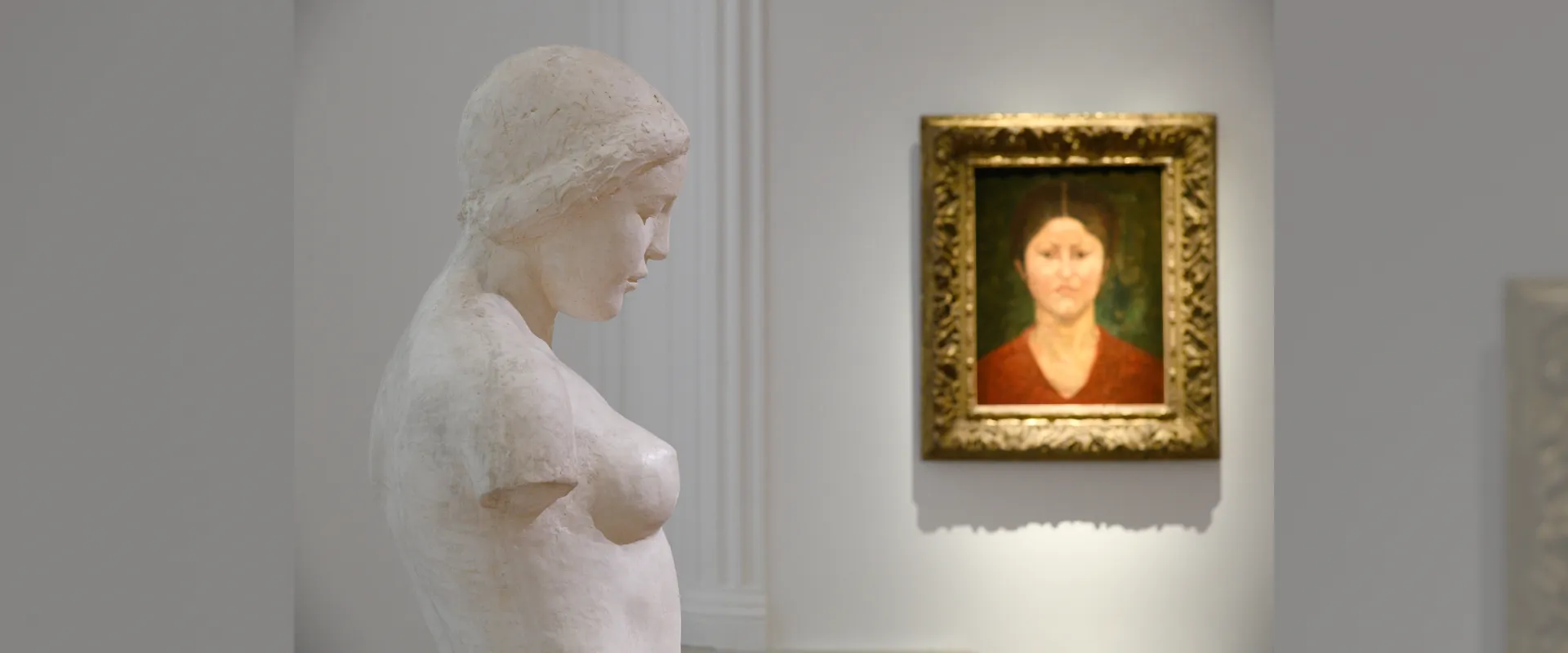 Salle Maillol - Espace exposition permanente du musée d'art Hyacinthe Rigaud