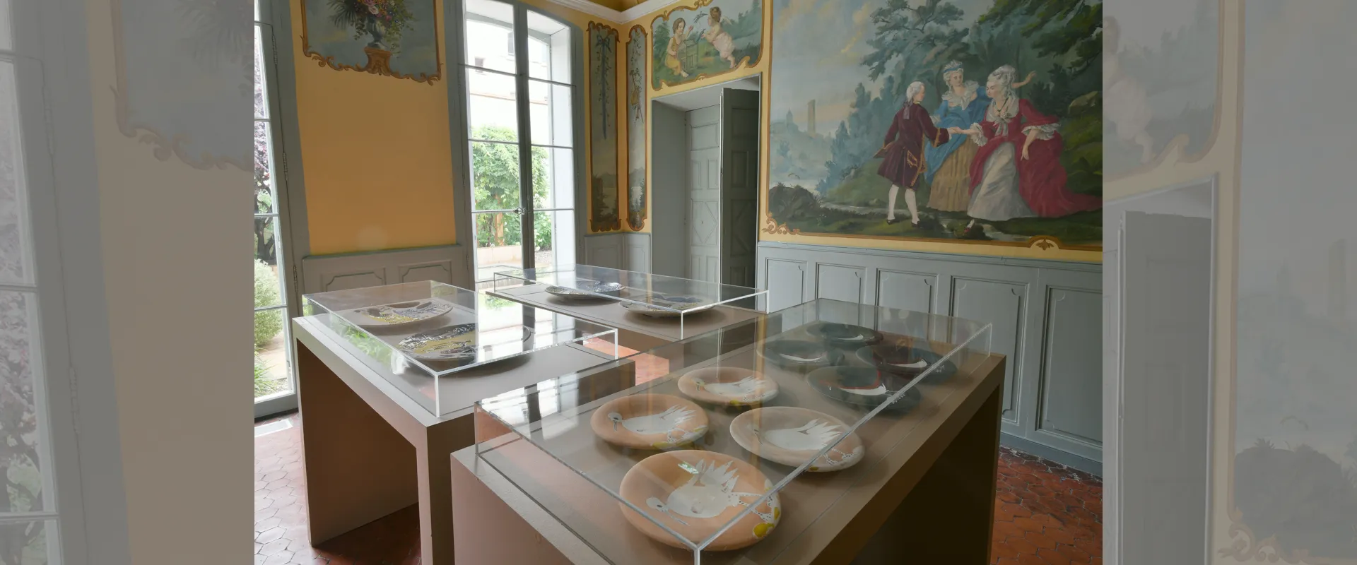 Chambre de Madame de Lazerme, Musée d'art Hyacinthe Rigaud