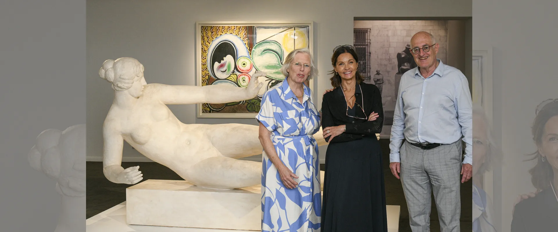 Les commissaires de l'exposition Maillol-Picasso. Défier l'Idéal classique