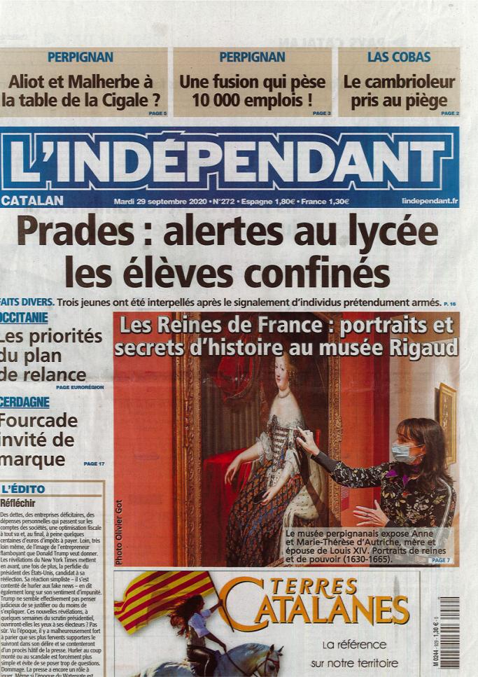 Les Reines de France : portraits et secrest d'histoire au musée Rigaud