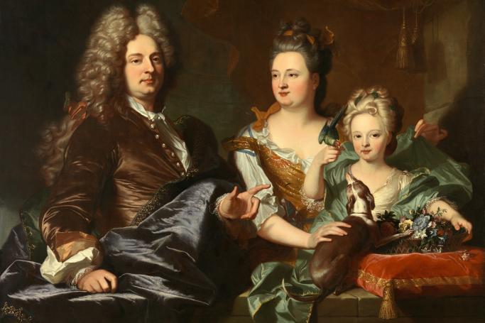 Portrait de la famille Le Juge - 1706 - Hyacinthe Rigaud