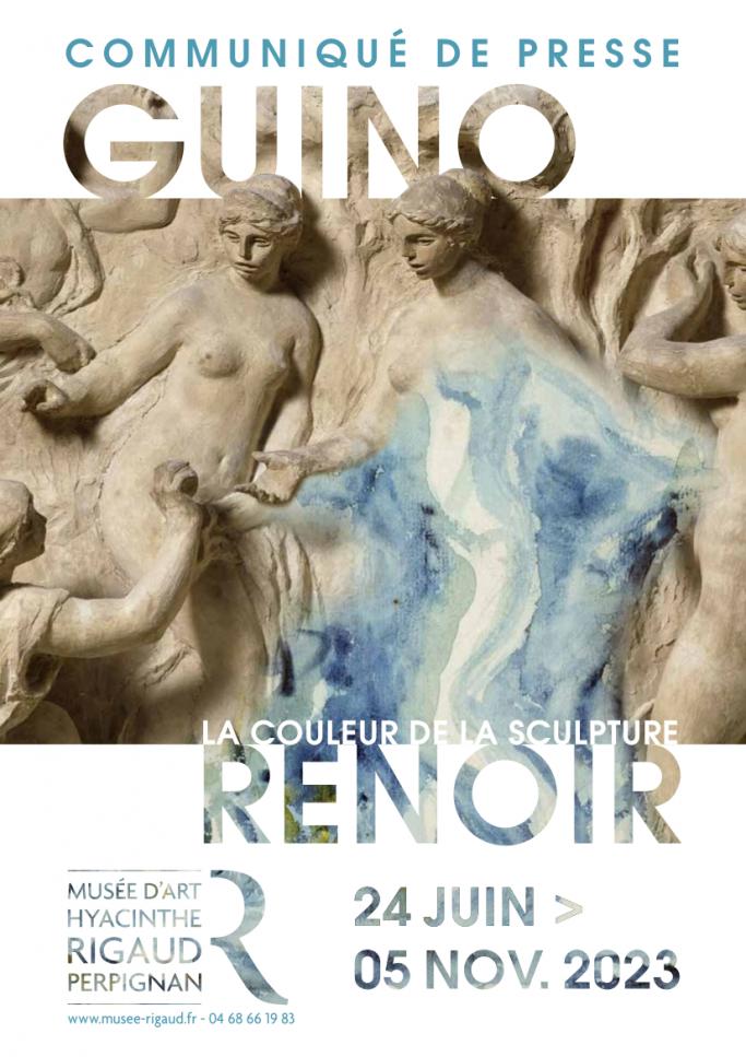 Communiqué de presse - Guino - Renoir, la couleur de la sculpture