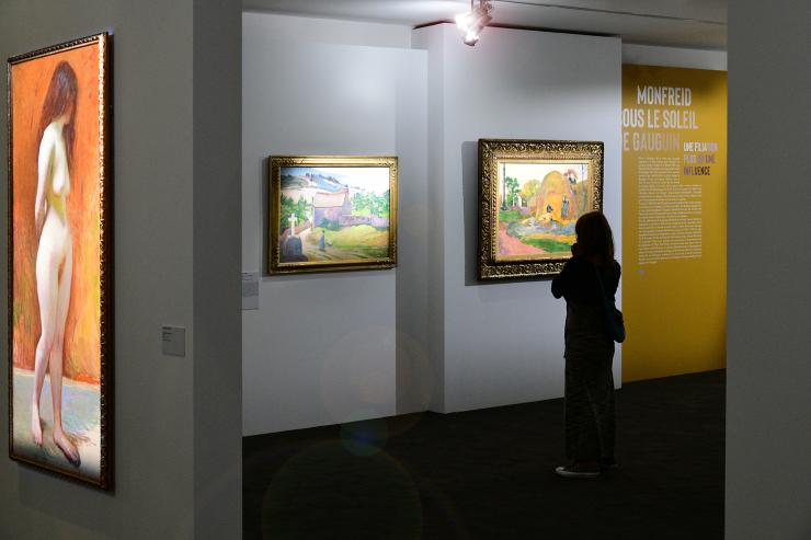 Exposiyion Monfreid sous le soleil de Gauguin au musée d'art Hyacinthe Rigaud