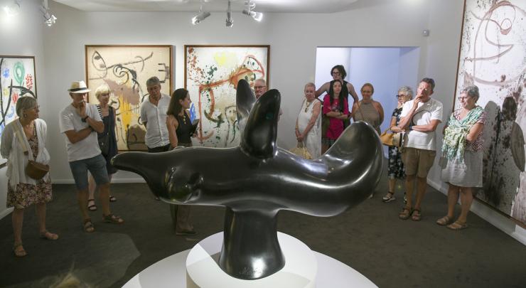 Visite guidée de l'exposition Joan Miro au musée Rigaud à Perpignan
