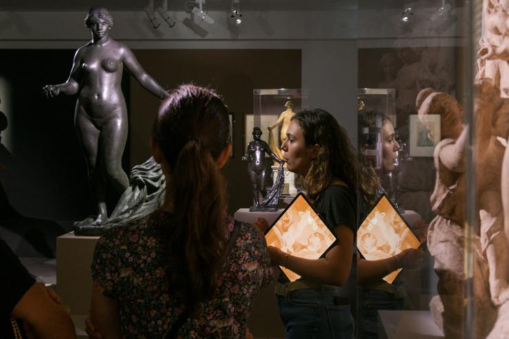 Visite guidée, exposition Guino-Renoir, la couleur de la sculpture