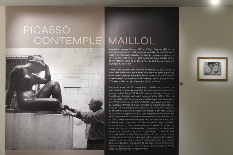 Exposition Maillol-Picasso. Défier l'Idéal classique au musée d'art Hyacinthe Rigaud