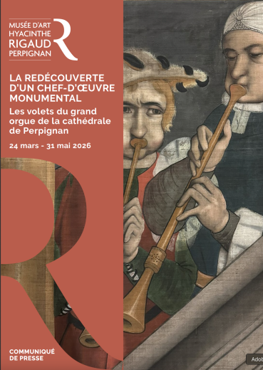 Communiqué de presse, Les volets du grand orgue de la cathédrale de Perpignan