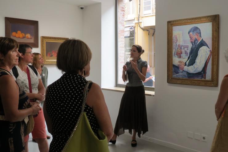 Visite guidée de l'exposition Etienne Terrus. Un peintre libre