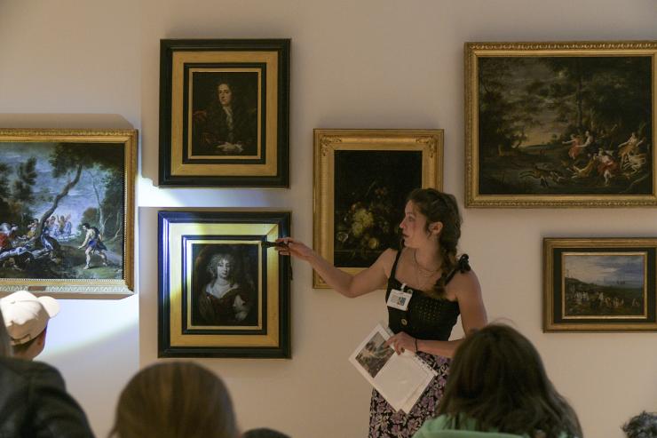 Visites surprises au musée d'art Hyacinthe Rigaud