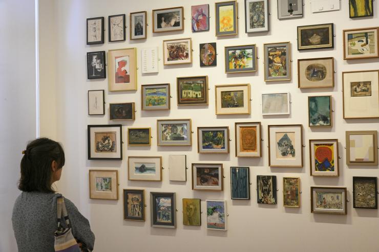 Salle du parcours permanent - Collection Maitre Rey - Musée d'art Hyacinthe Rigaud