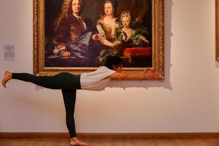 Yog'art - Yoga au musée d'art Hyacinthe Rigaud
