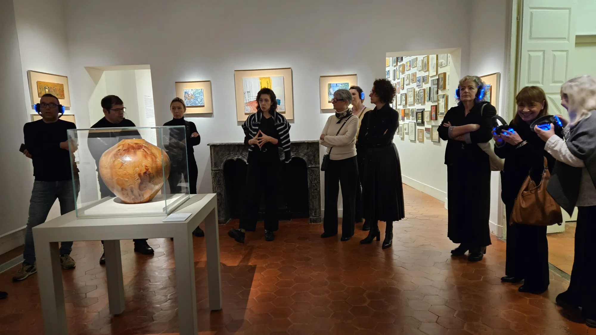 Visite guidée adulte au musée d'art Hyacinthe Rigaud- Couleurs en mouvement dans l'art