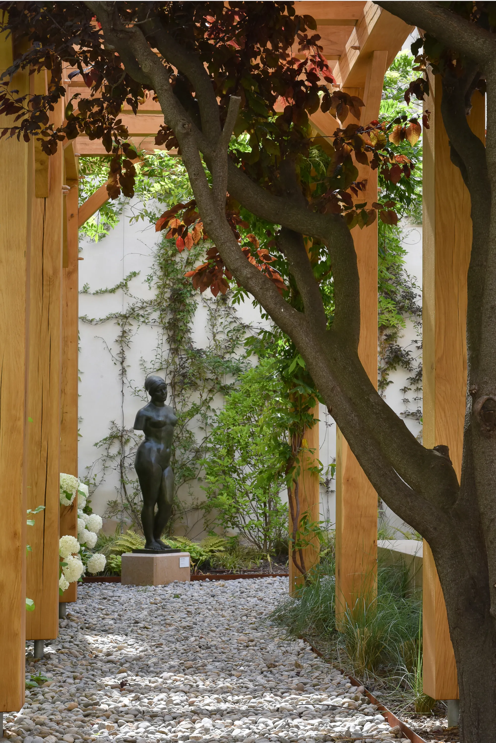 Jardin suspendu du musée d'art Hyacinthe Rigaud