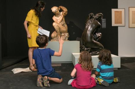 Visite guidée Famille, Guino-Renoir, la couleur de la sculpture